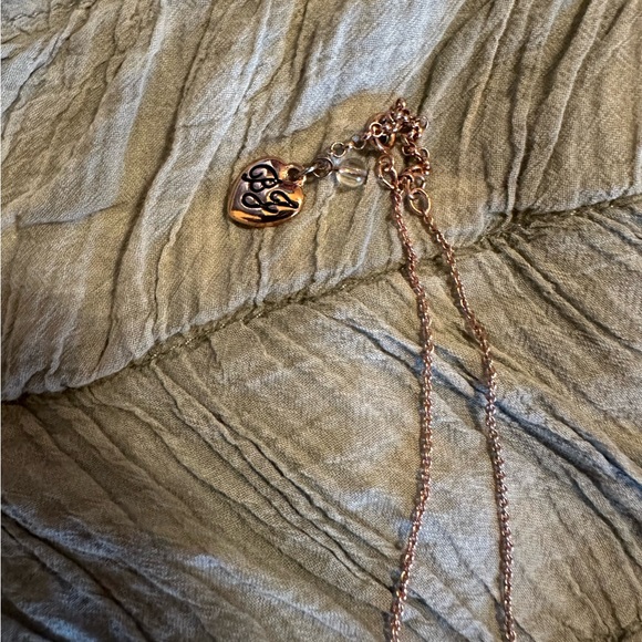 Rose Gold Betsey Johnson Necklace - Picture 4 of 4